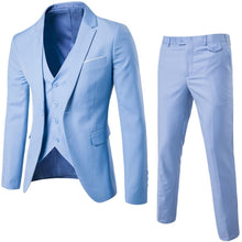 Laden Sie das Bild in den Galerie-Viewer, Men's Business Casual Suit Three-piece Suit