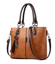 Laden Sie das Bild in den Galerie-Viewer, Luxury Handbags Leather Shoulder Bag