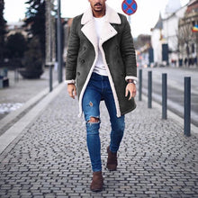 Laden Sie das Bild in den Galerie-Viewer, Herren Jacke aus Wildleder