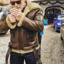 Laden Sie das Bild in den Galerie-Viewer, Fur personality jacket male