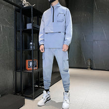 Laden Sie das Bild in den Galerie-Viewer, Herren-Pulloverjacke und Hosen-Zweiteiler