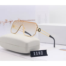 Laden Sie das Bild in den Galerie-Viewer, Gradient color rimless big frame sunglasses