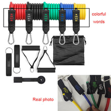 Laden Sie das Bild in den Galerie-Viewer, Fitness Resistance Bands Set