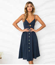 Laden Sie das Bild in den Galerie-Viewer, Sexy Trägerkleid