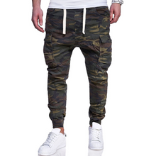 Laden Sie das Bild in den Galerie-Viewer, Hip Hop Harem Joggerhose, Herren Jogger Tarnhose