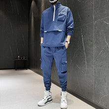 Laden Sie das Bild in den Galerie-Viewer, Herren-Pulloverjacke und Hosen-Zweiteiler