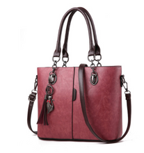 Laden Sie das Bild in den Galerie-Viewer, Luxury Handbags Leather Shoulder Bag