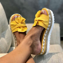 Laden Sie das Bild in den Galerie-Viewer, Bowknot beach slippers