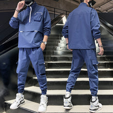 Laden Sie das Bild in den Galerie-Viewer, Herren-Pulloverjacke und Hosen-Zweiteiler