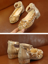 Laden Sie das Bild in den Galerie-Viewer, Mädchen Tanuschuhe, Princess shoes, children's dance shoes
