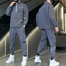 Laden Sie das Bild in den Galerie-Viewer, Herren-Pulloverjacke und Hosen-Zweiteiler