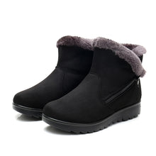 Laden Sie das Bild in den Galerie-Viewer, Short tube low heel plus velvet warm mother cotton boots