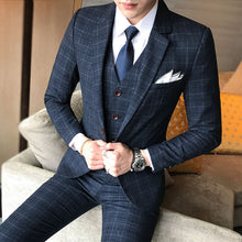 Laden Sie das Bild in den Galerie-Viewer, Korean version of the slim youth suit