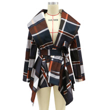 Laden Sie das Bild in den Galerie-Viewer, Herbst und Winter Damen Plaid
