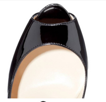 Laden Sie das Bild in den Galerie-Viewer, Super high heel platform leather