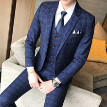 Laden Sie das Bild in den Galerie-Viewer, Korean version of the slim youth suit