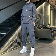 Laden Sie das Bild in den Galerie-Viewer, Herren-Pulloverjacke und Hosen-Zweiteiler