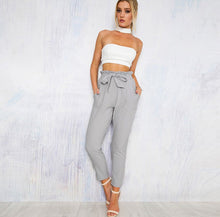 Laden Sie das Bild in den Galerie-Viewer, Die neue Mode wilden Taille, abgeschnittene Hose
