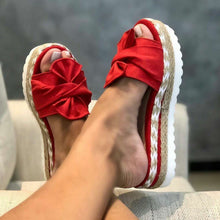 Laden Sie das Bild in den Galerie-Viewer, Bowknot beach slippers