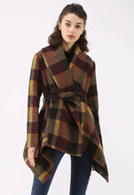 Laden Sie das Bild in den Galerie-Viewer, Herbst und Winter Damen Plaid