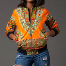 Laden Sie das Bild in den Galerie-Viewer, Women's African Print Jacket