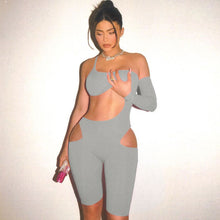Laden Sie das Bild in den Galerie-Viewer, Hollow slim fit exposed bodysuit