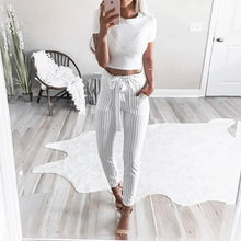 Laden Sie das Bild in den Galerie-Viewer, Die neue Mode wilden Taille, abgeschnittene Hose