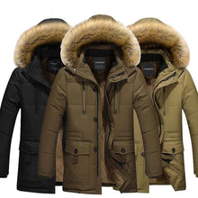 Laden Sie das Bild in den Galerie-Viewer, Herren Winterjacke