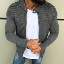 Laden Sie das Bild in den Galerie-Viewer, stitching cardigan sweater