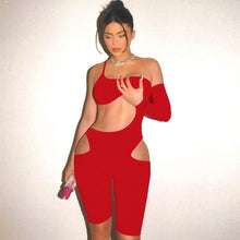 Laden Sie das Bild in den Galerie-Viewer, Hollow slim fit exposed bodysuit