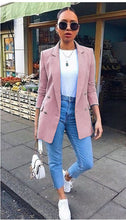 Laden Sie das Bild in den Galerie-Viewer, Einfarbige Strickjacke