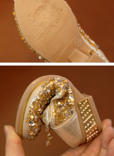 Laden Sie das Bild in den Galerie-Viewer, Mädchen Tanuschuhe, Princess shoes, children's dance shoes