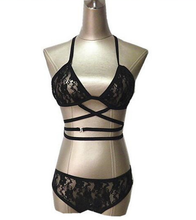 Laden Sie das Bild in den Galerie-Viewer, Women's Sexy Lace Transparent Fun Underwear