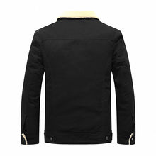 Laden Sie das Bild in den Galerie-Viewer, Men&#39;s Fashion Casual Zipper Regular Thickened Single-breasted Jacket
