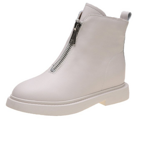 Damen Flache Schuhe Stiefeletten