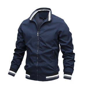 Sports solid color jacket Men's