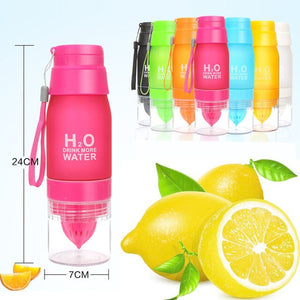 Colorful frosted plastic cup,lemon fruit cup