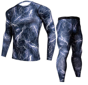 Herren Camouflage Hosen & T-Shirt Sets  Mode Crossfit T-Shirt, Männer Casual Leggings