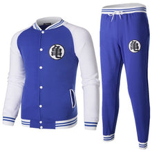 Laden Sie das Bild in den Galerie-Viewer, Herbst und Winter Herren Baseball Uniform Hosenanzug
