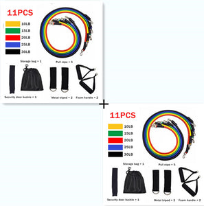 Fitness Resistance Bands Set