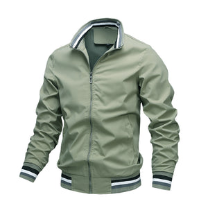 Sports solid color jacket Men's