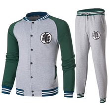 Laden Sie das Bild in den Galerie-Viewer, Herbst und Winter Herren Baseball Uniform Hosenanzug
