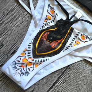 Halbe Hülse Ankara Bikini, Badeanzug