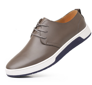 Business casual herren schuhe, leder schuhe