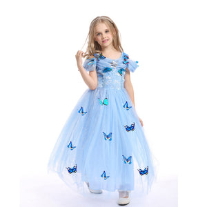 Girls frozen summer dress costumes