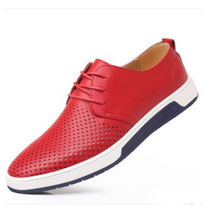 Business casual herren schuhe, leder schuhe