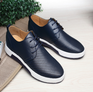 Business casual herren schuhe, leder schuhe