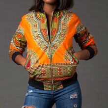 Laden Sie das Bild in den Galerie-Viewer, Women&#39;s African Print Jacket
