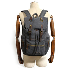 Laden Sie das Bild in den Galerie-Viewer, Casual Backpack Canvas Men&#39;s Bag
