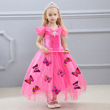 Laden Sie das Bild in den Galerie-Viewer, Girls frozen summer dress costumes
